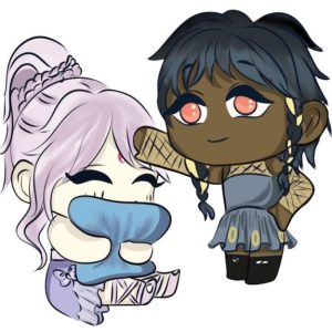 Umbreon/Espeon Head Pat